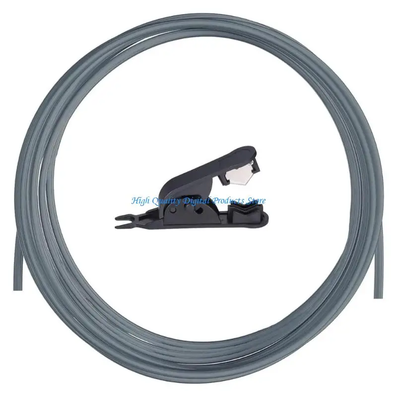 

U2JE 10M PTFE Tube Including Cutting Tool For Direct Drive 3D Printers AntiJam Design Heat And Corrosion Resistant