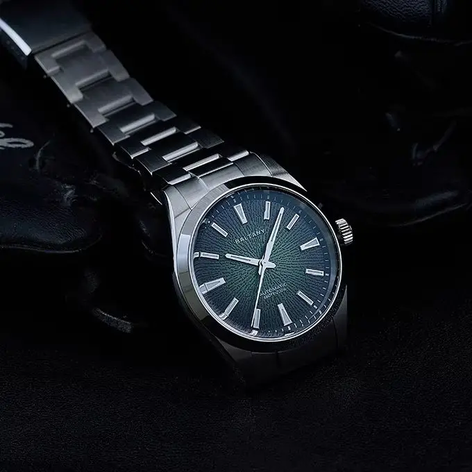 Baltany Mens Automatic Watches Pilot 39MM Mechaical Wristwatch Sapphire Diver 20Bar Waterproof C3 Luminous NH38 / SW200