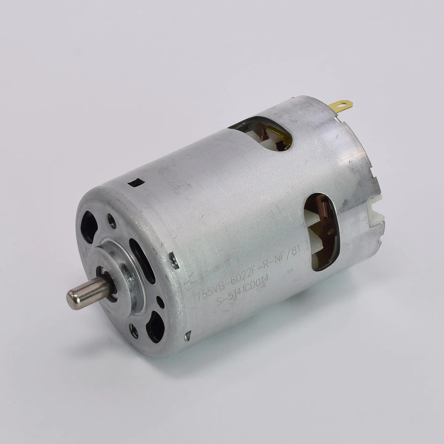 Micro 42mm Diameter RS-755VB-6022F Motor DC 12V-20V 18V 18700RPM High Speed Ball Bearing for Electric Tool Electric Drill Meow