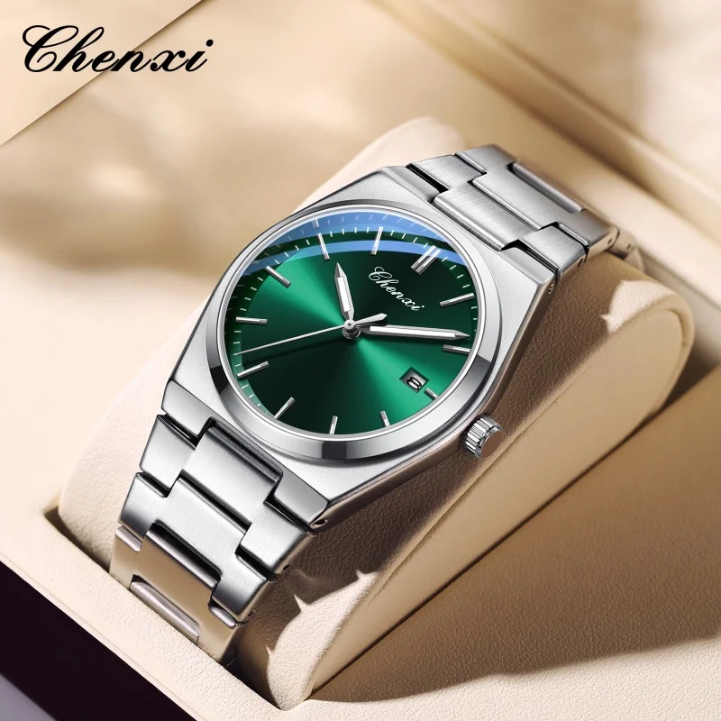 CHENXI 683 Quartz Watches Male Business Fashion Watch Luminous Calendar Simple Waterproof Elegant Men's Wristwatch reloj hombre