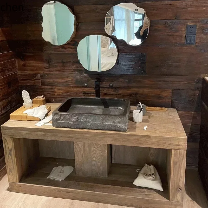 

D20- outdoor countertop basin retro sink wash basin courtyard natural marble pool