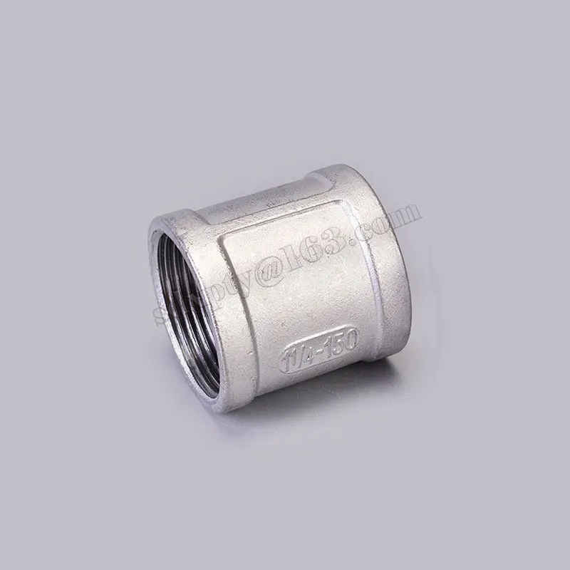 

1/8" 1/4" 3/8" 1/2" 3/4" 1" 1-1/2" 2" Female Threaded Coupling Socket BSP NPT Pipe Fittings Connector Adapter Jointer