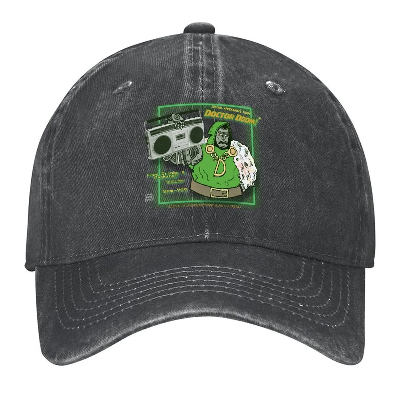 

DOOMRAVE @ DOOMSTADT Baseball Cap Beach hats for men Trucker Hat derby hat Male Women's