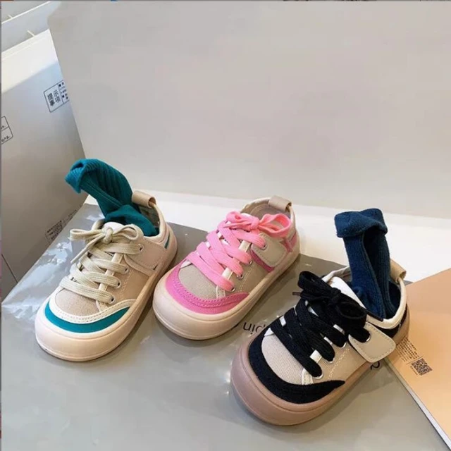 Size 21 32 Children Canvas Shoes Red Green Black Orange Kid Girls Boys Casual Sports Shoes Non slip Soft Sole Baby Toddler Shoes AliExpress