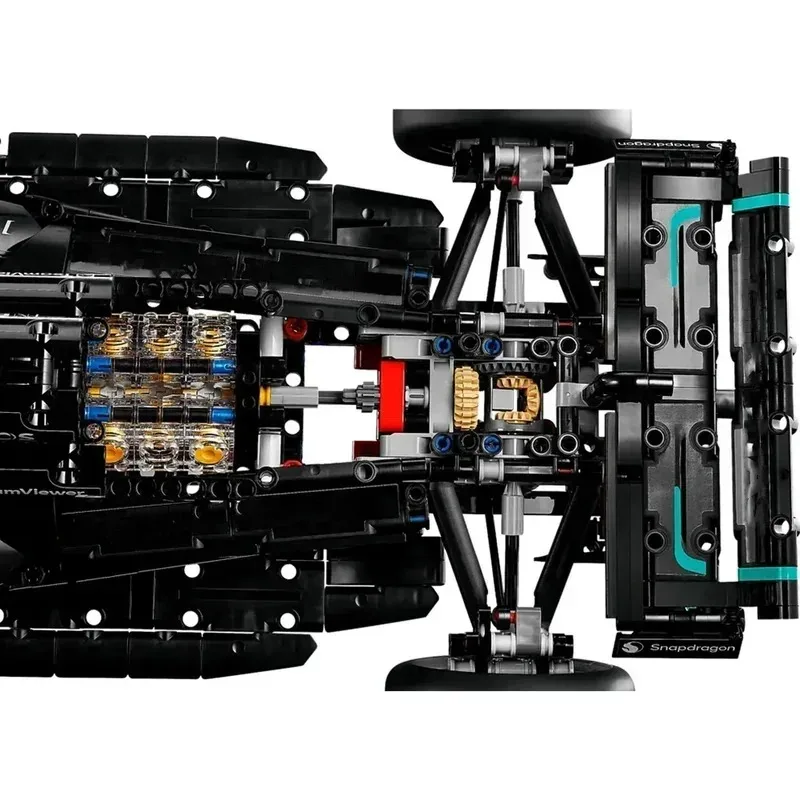 2025 التقنية F1 W14 E 1642 قطعة 42171 العروض اللبنات سوبر سباق السيارات الجمعية MOC BrickModelCarDIY VehiclesToyGifts