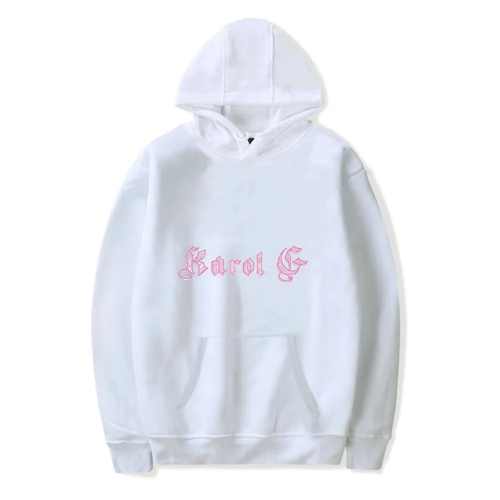 Karol g hoodies men's women streetwear hip hop y2k loose ed hoodies fashion oversized sweater karol g same paragraph clothes