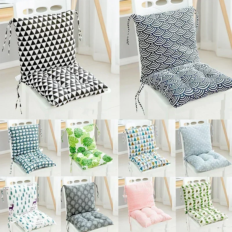 

One-piece chair cushion Sofa Cotton Thick Cushion Bedroom Warm Dining Chair Printed Cushions Chair Home Decorative Cushion