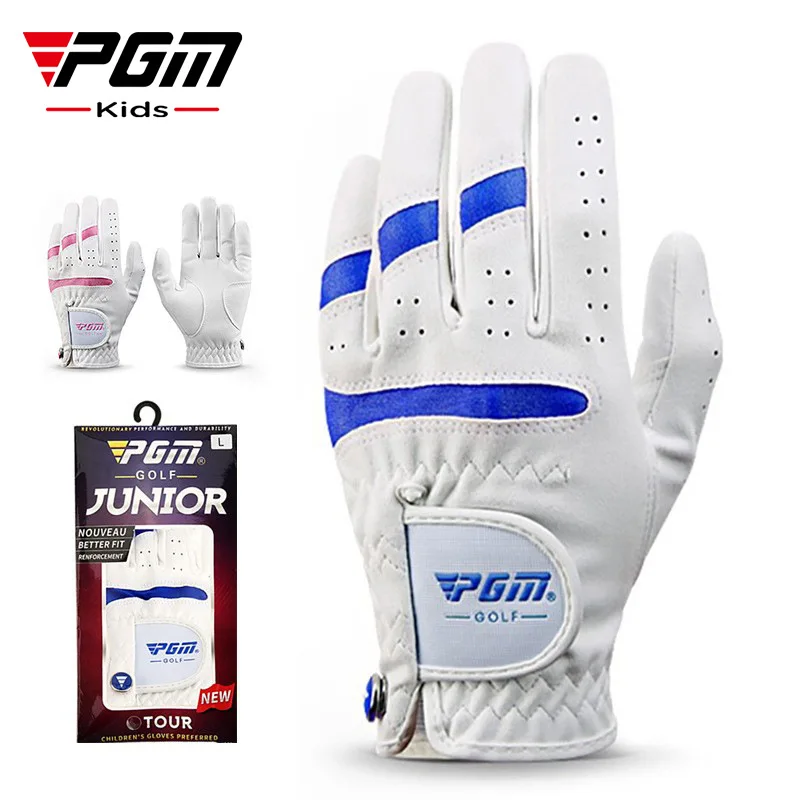 

PGM Children's Golf gloves for boys and girls sports gloves Breathable microfiber cloth with a pair of Mark manufacturers direct