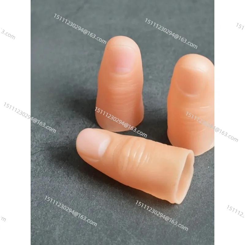 

Realistic finger non-slip broken false cover ring finger disabled prosthesis magic new children's prosthetics