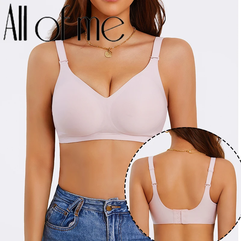 1Pc Sexy Nahtlose Bhs für Frau Push-Up Unterwäsche Schlaf Abnehmbare Gepolsterte Bralette Ein Stück Büstenhalter Drahtlose Komfort intime