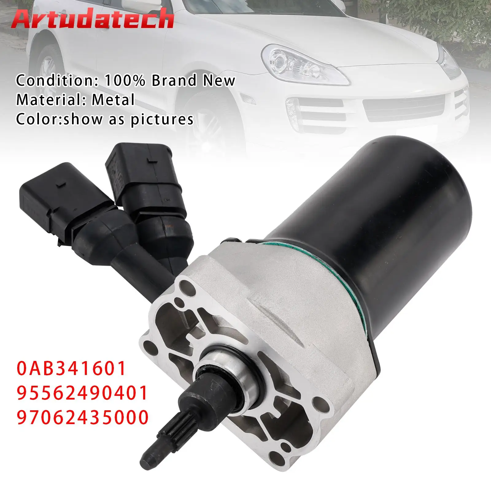 Image of Artudatech Hinterachsdifferenzialpumpenmotor 0AB341601 95562490401 97062435000 Für Porsche Cayenne 9PA VW Touareg