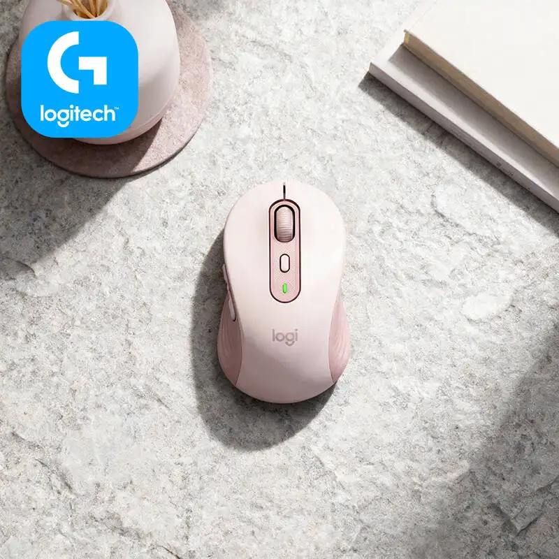 Logitech M650/M650L Wireless Mouse - 400-4000 DPI Adjustable, 90% Quieter Clicks, 5 Custom Buttons, 24-Month Battery