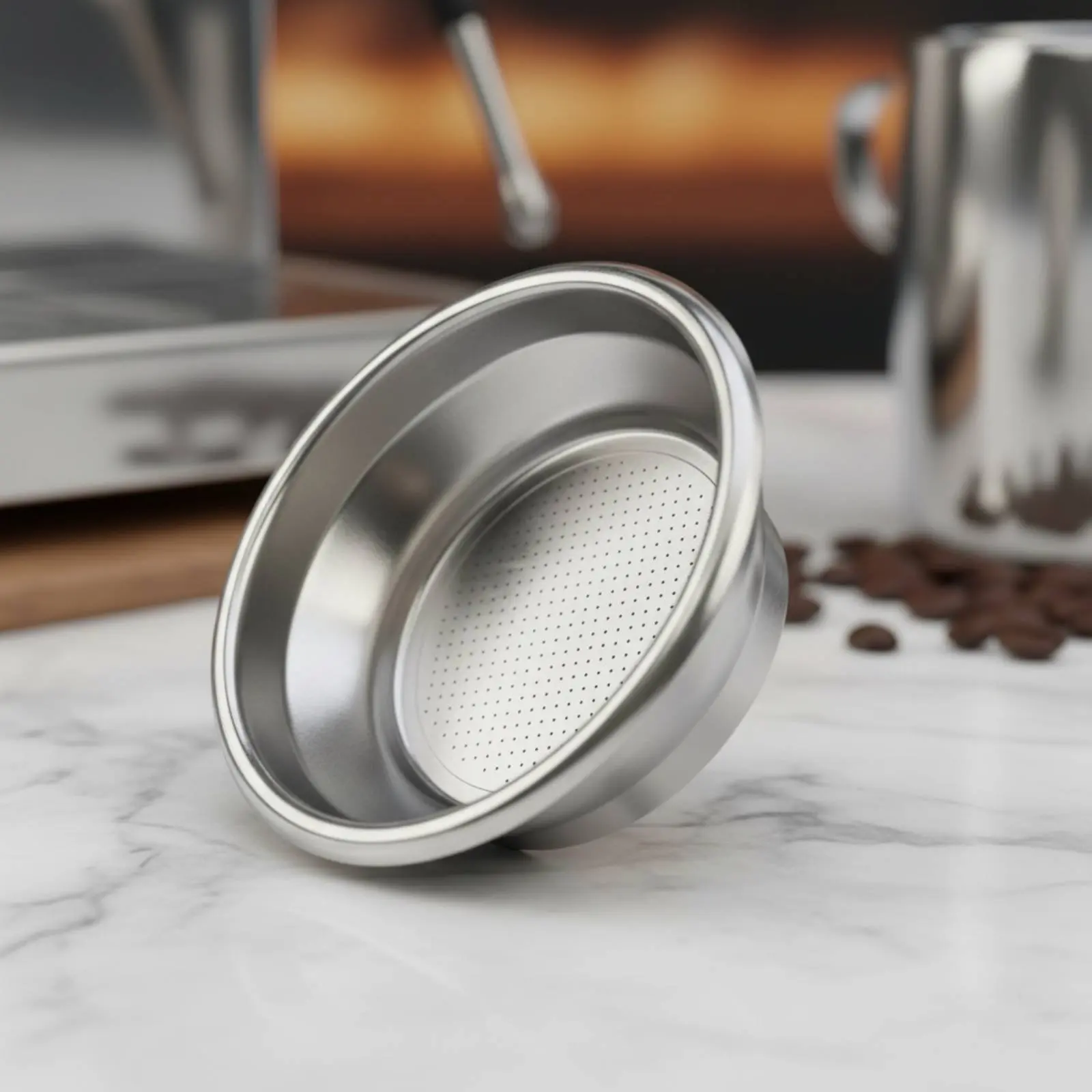 Colador de espresso para portafiltro, fácil de limpiar