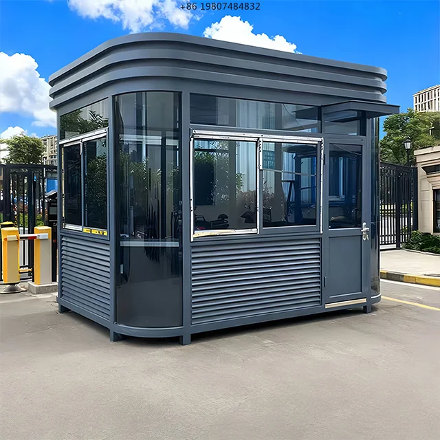 Modular Sandwich Panel Security Booth for Aliexpress, School Mall Use, Eco-Friendly Waterproof Outdoor