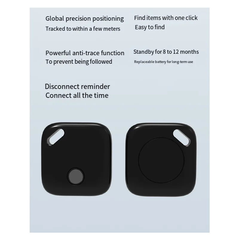 For  Dedicated Itag Wireless Locator Mini Tracker Elderly Children Pet Anti-Lost Prevention GPS Positioning, B