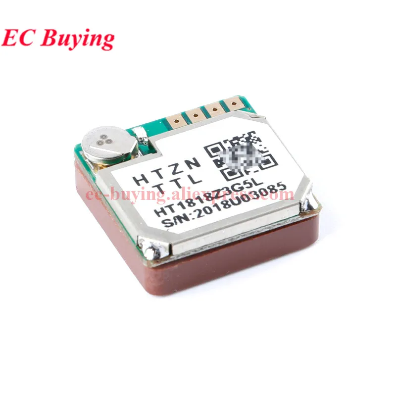 10 pièces/1 pièce HT1818Z3G5L avec Flash AT6558R GPS + BDS Beidou GLONASS Module de Position Navigation par synchronisation Satellite pour la surveillance de voiture