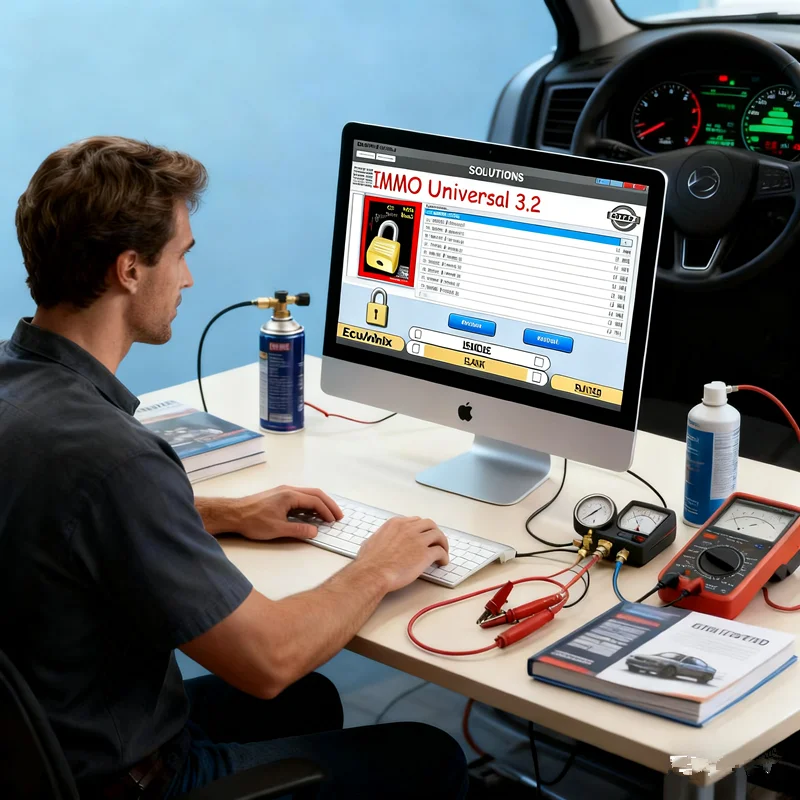 IMMO Universal Decoding 3.2 with free keygen Car diagnostic software link 32GB USB 2021 Hot Sell EcuVonix 3.2 Unlimited Crack