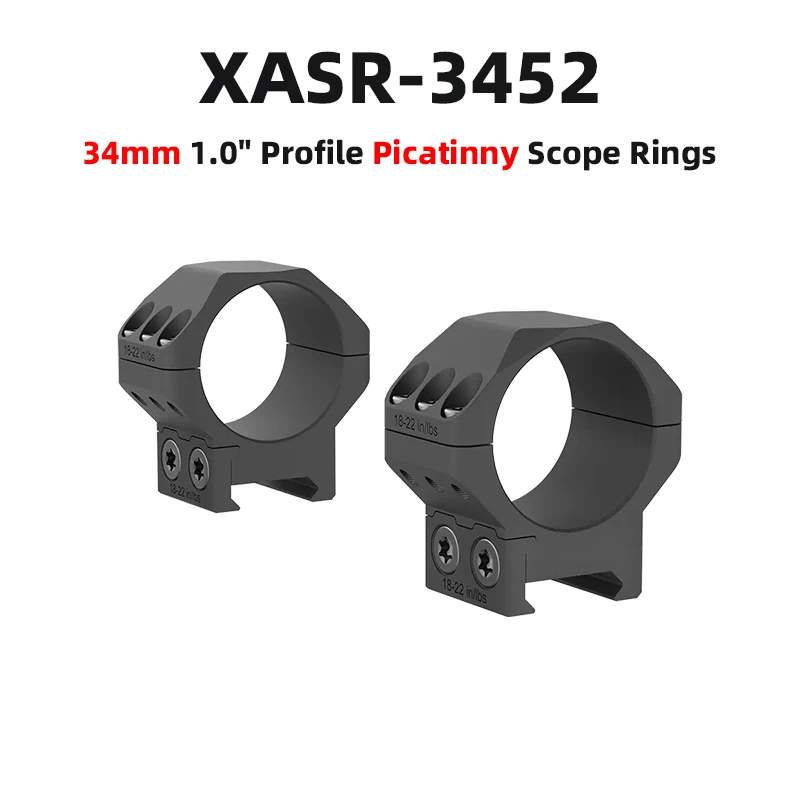 Vector Optics Tactical 34mm Scope Rings Mount Fit Picatinny Airsoft Accsesories Ak 47 Ar 15 Hunting Rifle Accessories