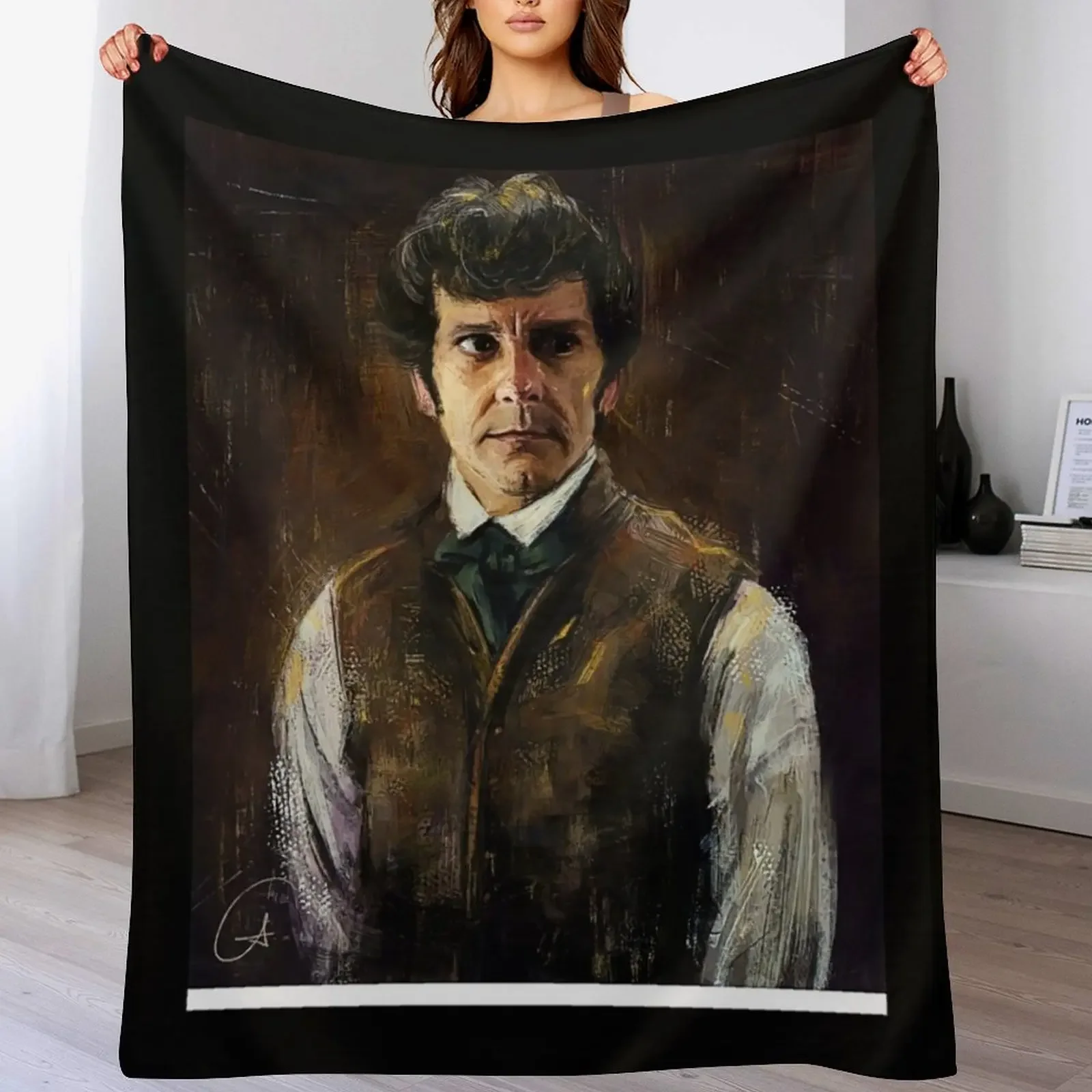 

BBC Ghost Throw Blanket Warm Napping Blanket for Office Couch Bed