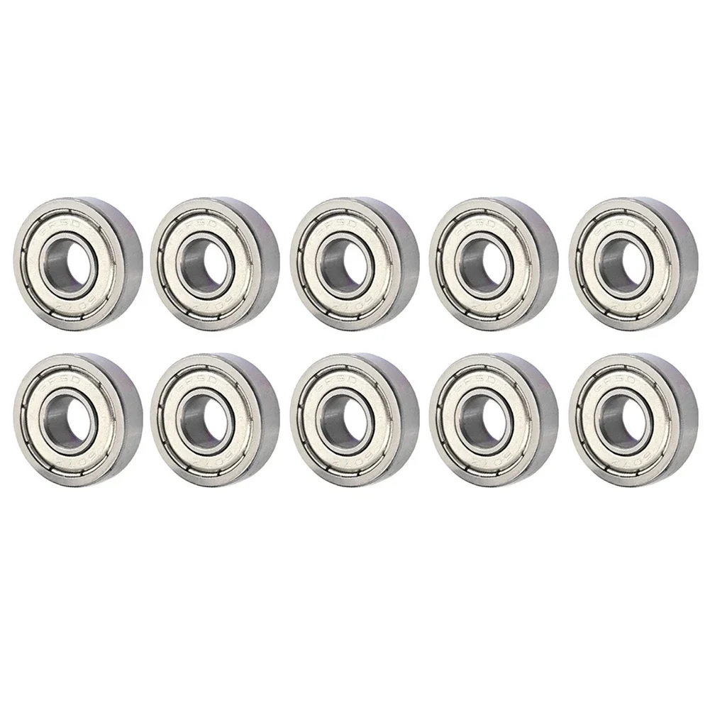 10–50 Stück 608ZZ 623ZZ Rillenkugellager, doppelt geschirmte Miniatur-Miniaturlager aus Kohlenstoffstahl für Skateboard