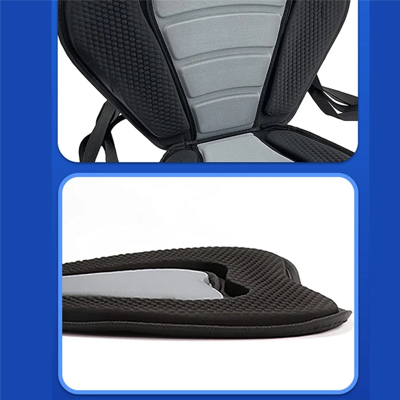 

ELOS-Kayak Seatpad Cushioned Backrest Sports Back Support Cushion Supplies For Outdoor Drifting Fishing