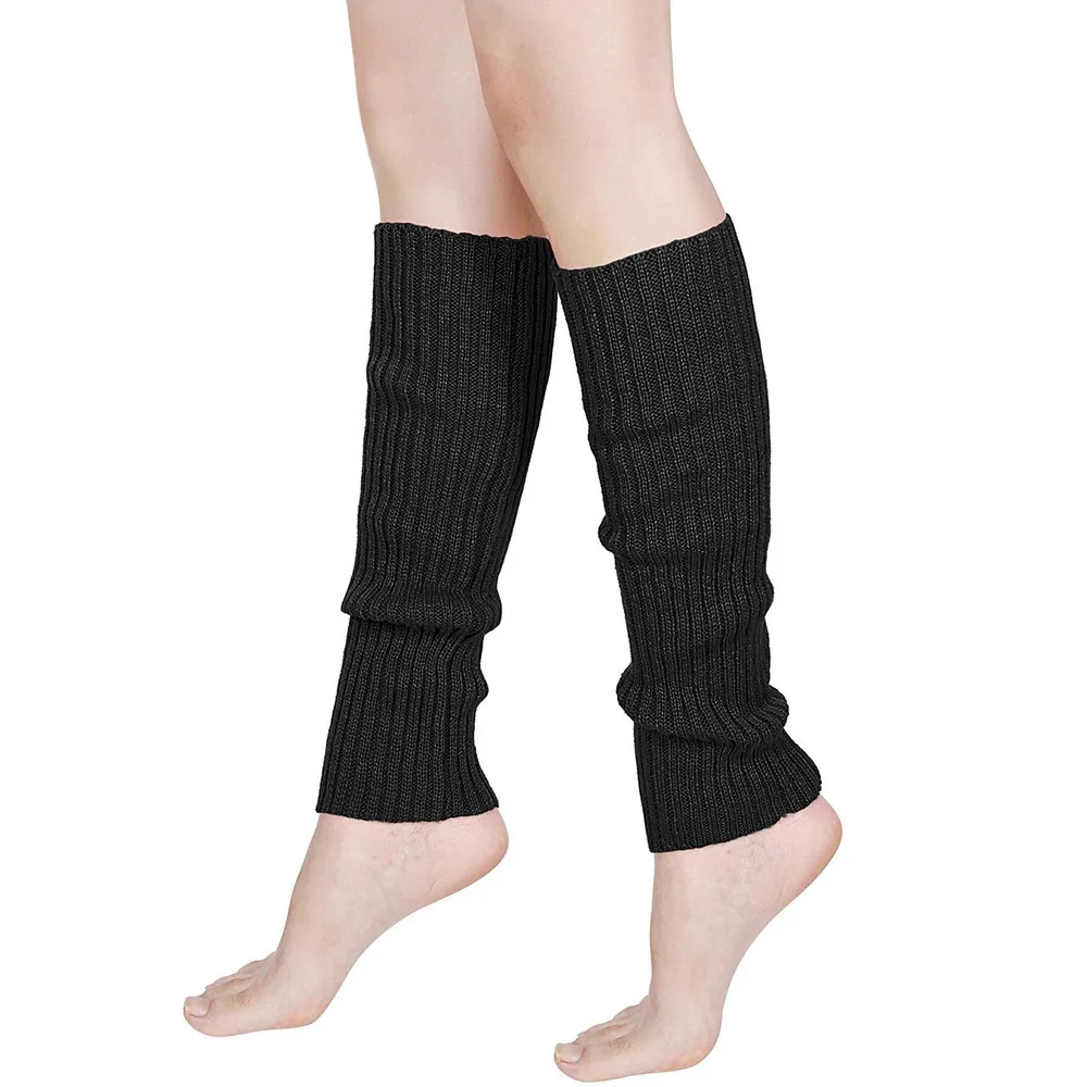 

Halloween Costume Neon Ribbed Leg Warmers Y2K Party Sports Yoga Japanese Leg Covers Boot Socks Harajuku Knit Long Socks