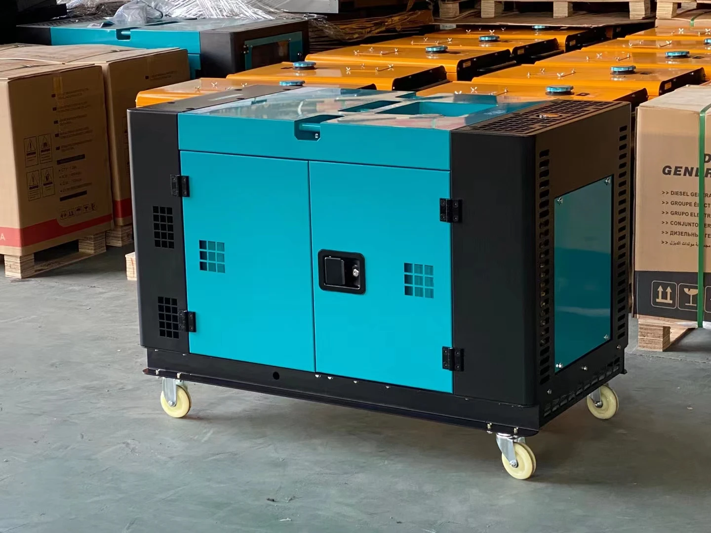 

# Hot Sales For LETON 12kw 15kva ATS Single/three Phase Sound Proof Super Silent Diesel Generator Set Price For Diesel Generato