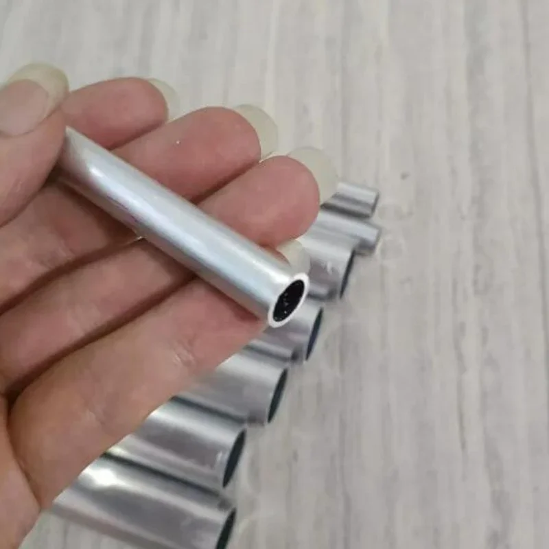 6061 Aluminiumlegierung Rundrohr Hohlrohr 1 Stück Länge 500mm CNC Metall Außendurchmesser 16-32mm Innendurchmesser 10-29mm – Detail 2