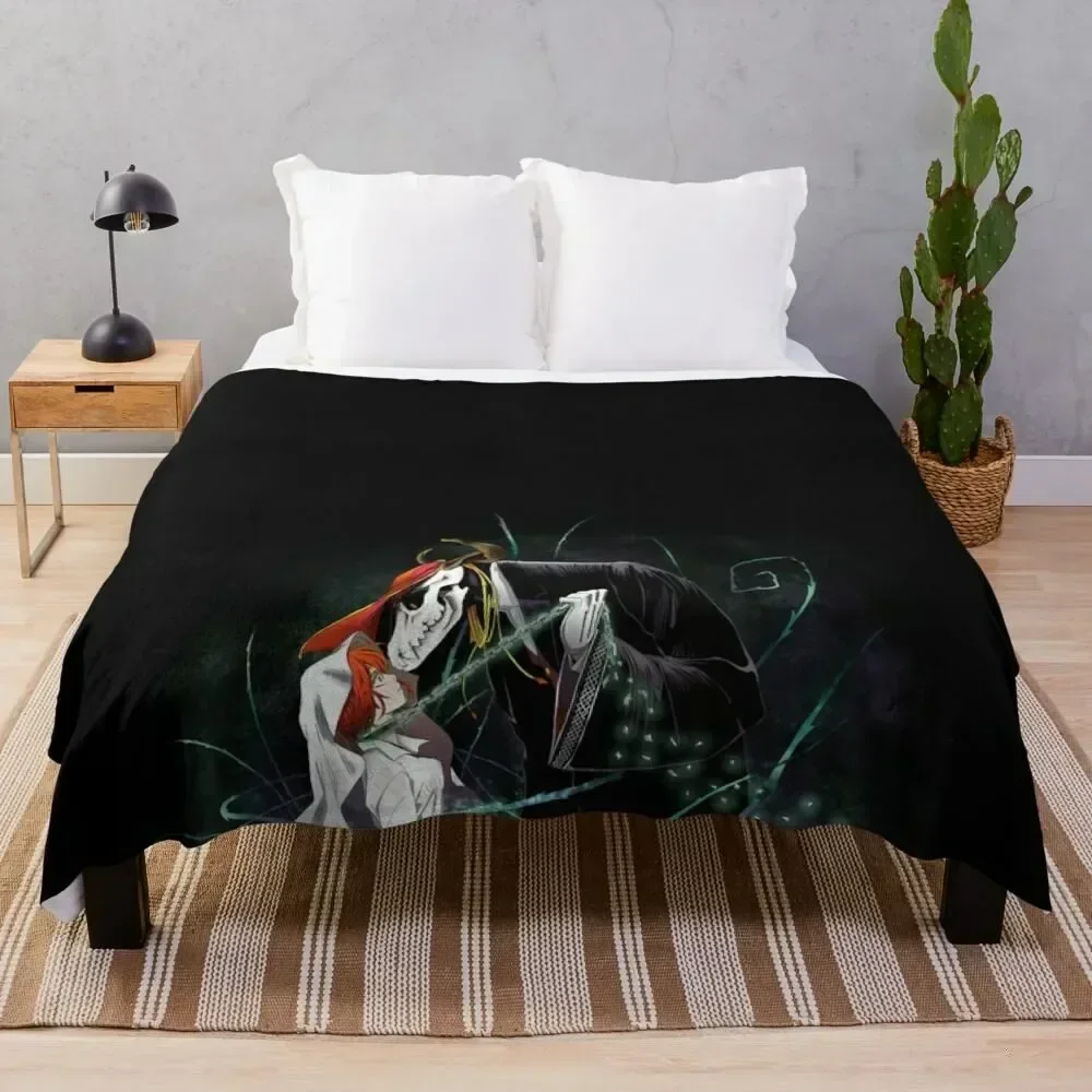 

The Ancient Magus Bride Throw Blanket Thin Soft Blanket for Summer Night Sleeping