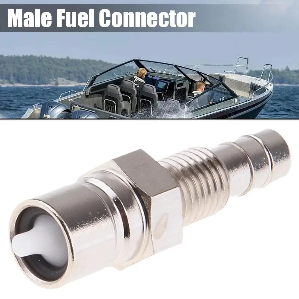 1 Piece Fuel Connector Male Fuel Connector 3b2-70260-1 For Outboard Motor Stroke B5p9