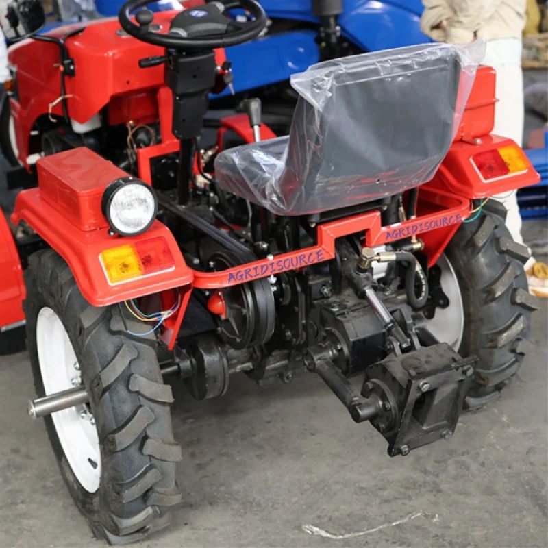 Tracteur agricole avec moteur célèbre, fabrication en Chine, 18 ch