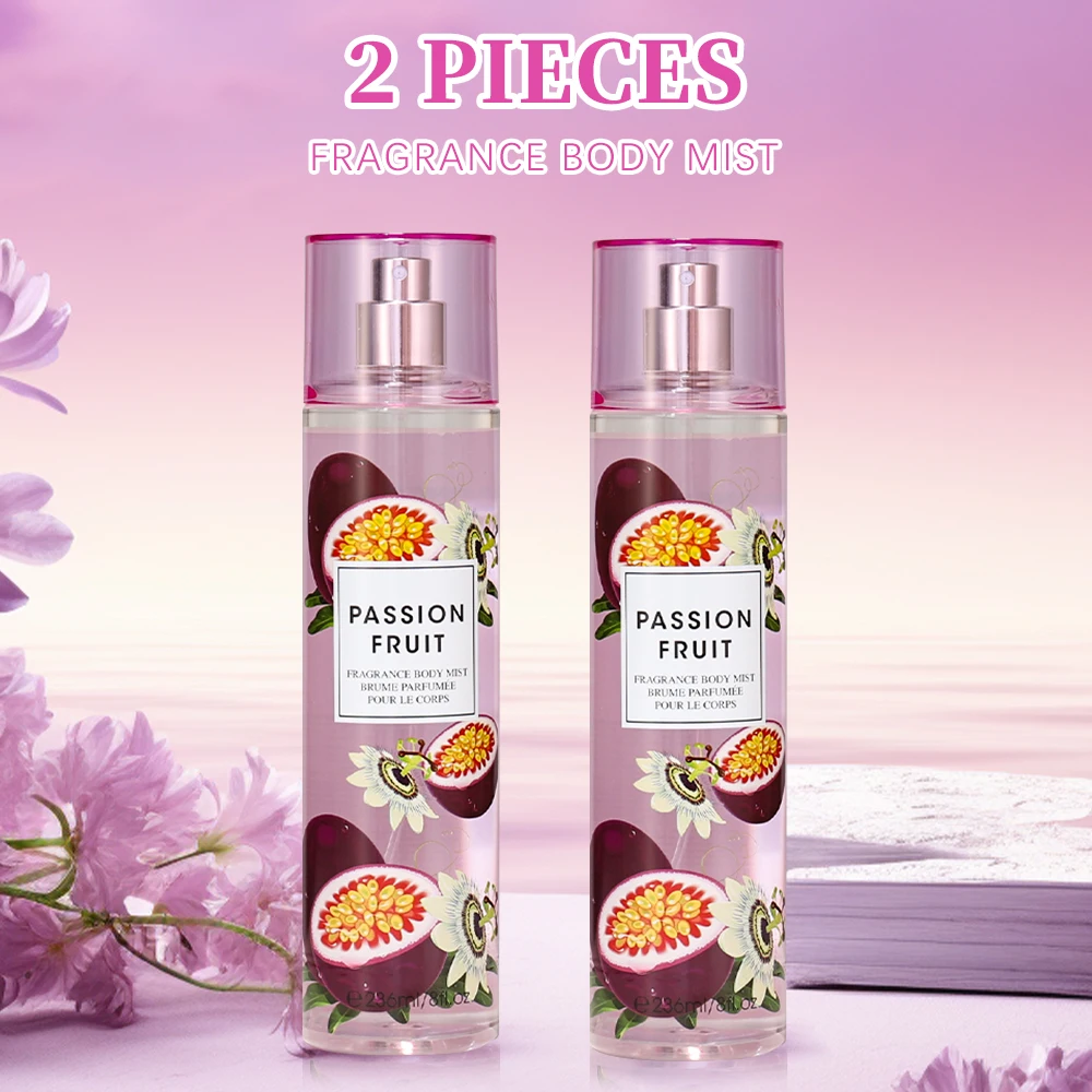 Women's Body Spray 2pcs 8 Fl Oz Hair & Body Fragrance Mist For Women, Long-Lasting Perfume Spray, Perfect For Dating, Daily Life