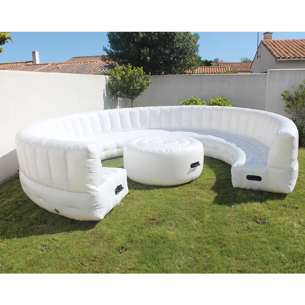 Custom PVC Inflatable Couch Blow Up Inflatable Sofa Chair Corner Sofa Air Sofa