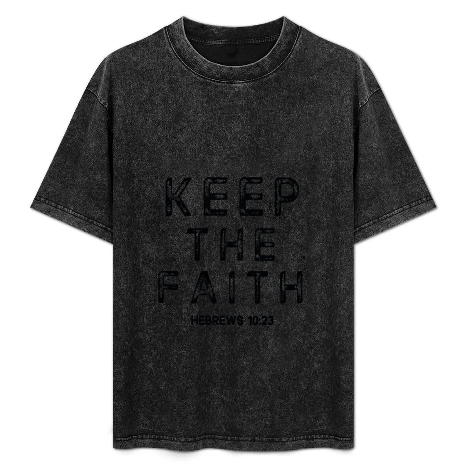 

Keep The Faith T-Shirt Sporty Breathable Short Sleeve T-Shirt