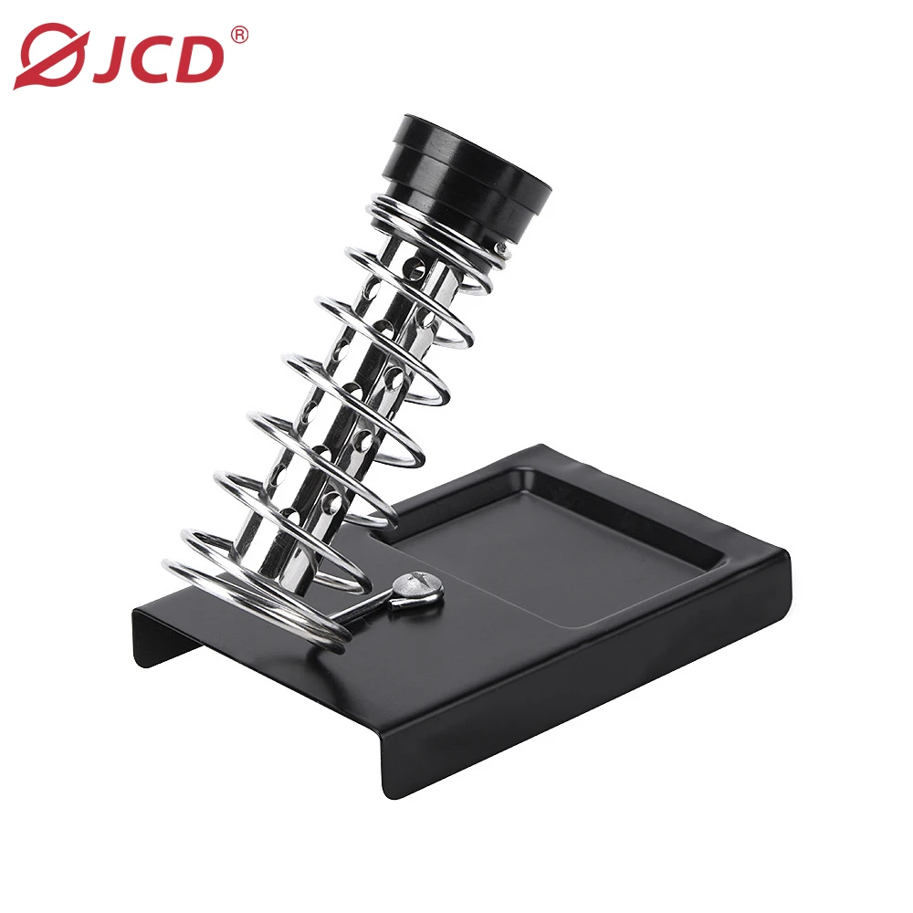 JCD Electric Soldering iron bracket metal pad universal Soldering iron bracket welding suction flux with cleaning sponge