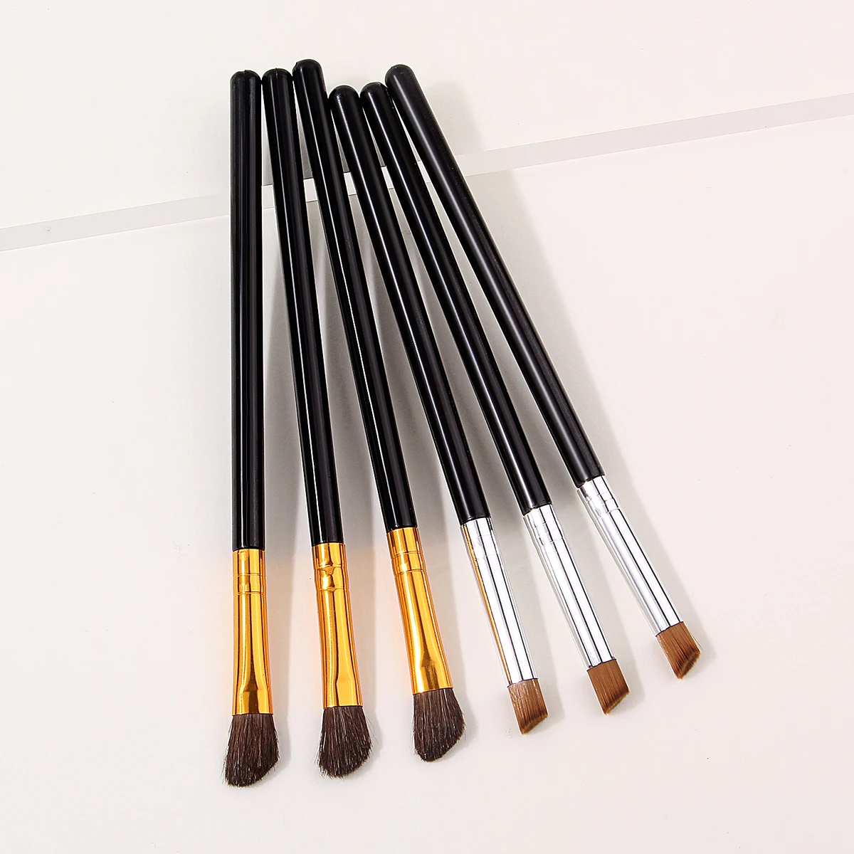6Pcs Professional Eye Makeup Brush Set,for Eyeshadow ,Concealer,Precision Cosmetic Beauty Tools for Eye Makeup