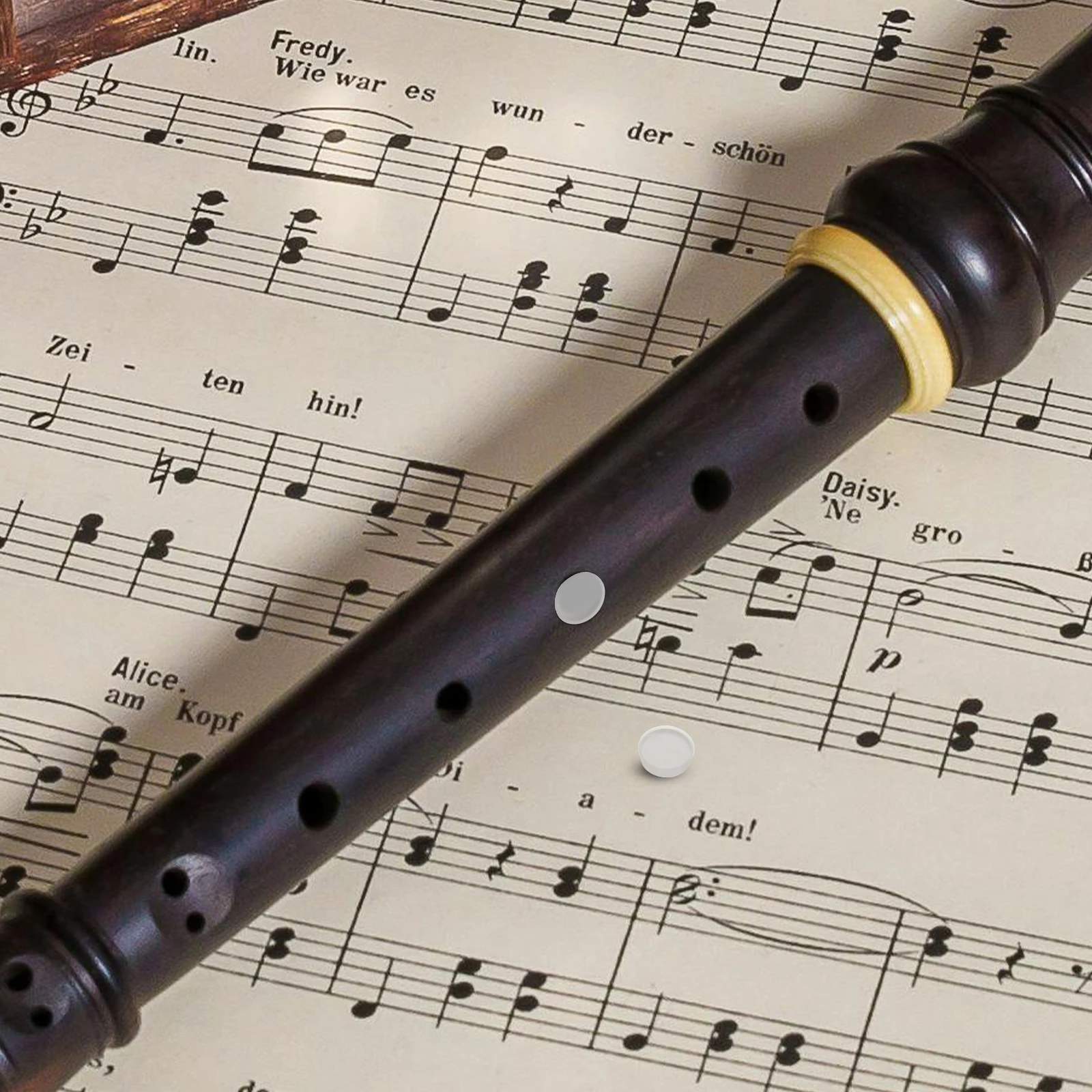 

10Pcs Silicone Flute Key Hole Plugs Hole Covers for Musical Instrument Repair Parts Musical Instrument Parts