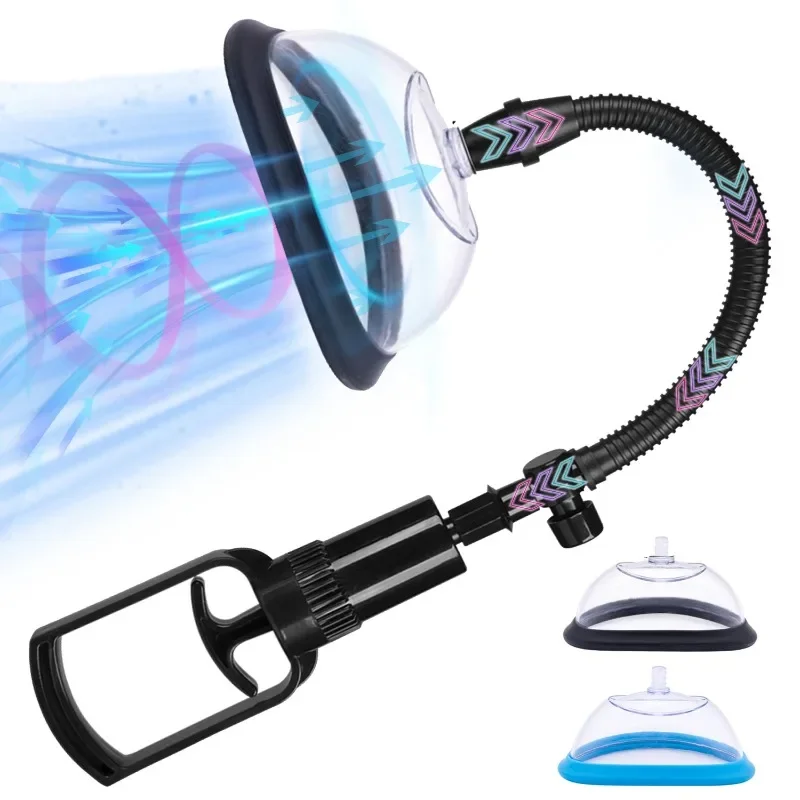 Manual Pussy Pump Vagina Clitoris Sucker Women Clit Enlarge Vacuum Pump Cover Girl Dilatador Vaginales