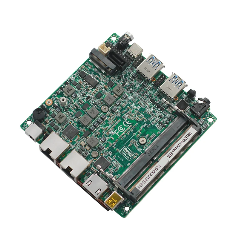 NUC Motherboard Onboard Intel CPU 11TH i5-1135G7/i7-1165g7 HDMI Mini DP DDR4 Ram 2*I226V lan TYPE-C 2*USB3.1 1*RS232