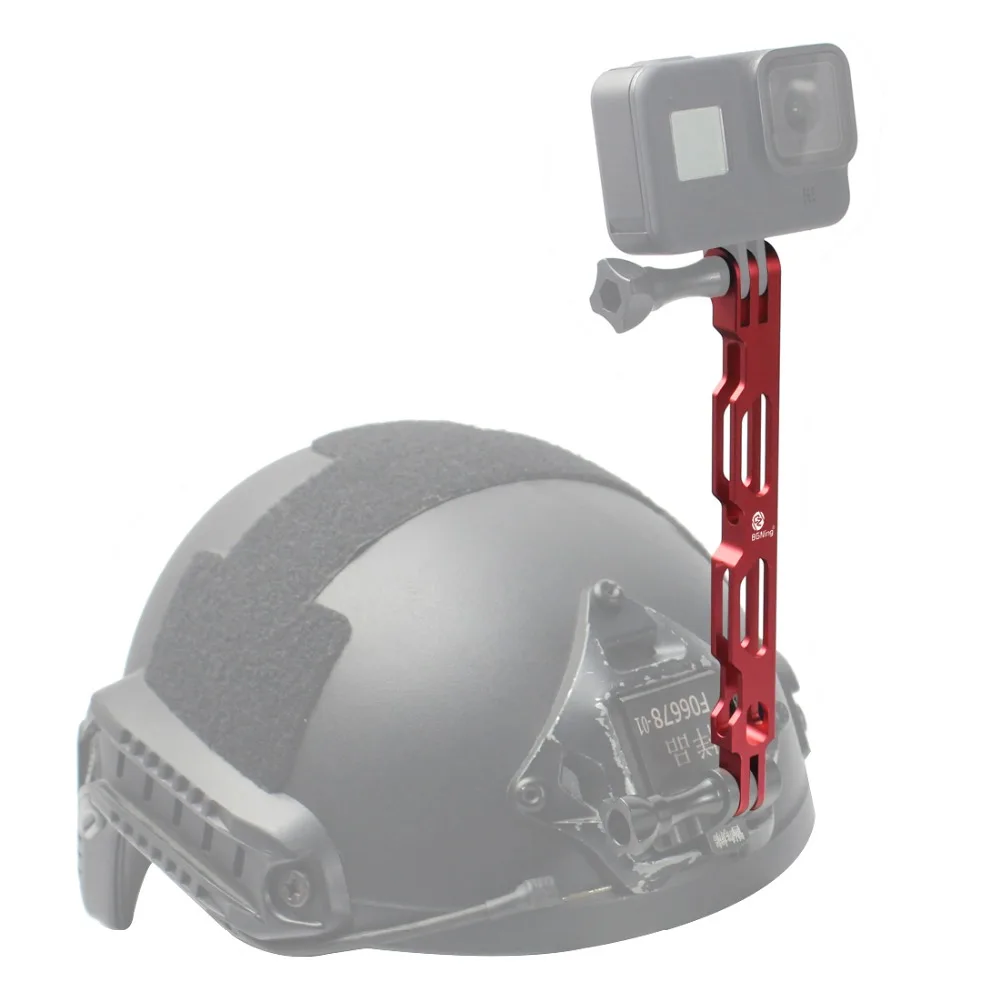 Aluminium-Verlängerungsarm, Metall-Stangenhalterung, Helmgriff für Gopro Hero 11, 10, 9, 6, 7, 8, Eken Yi 4K SJCAM Action 4 3 Kamera-Selfie-Stange – Detail 6