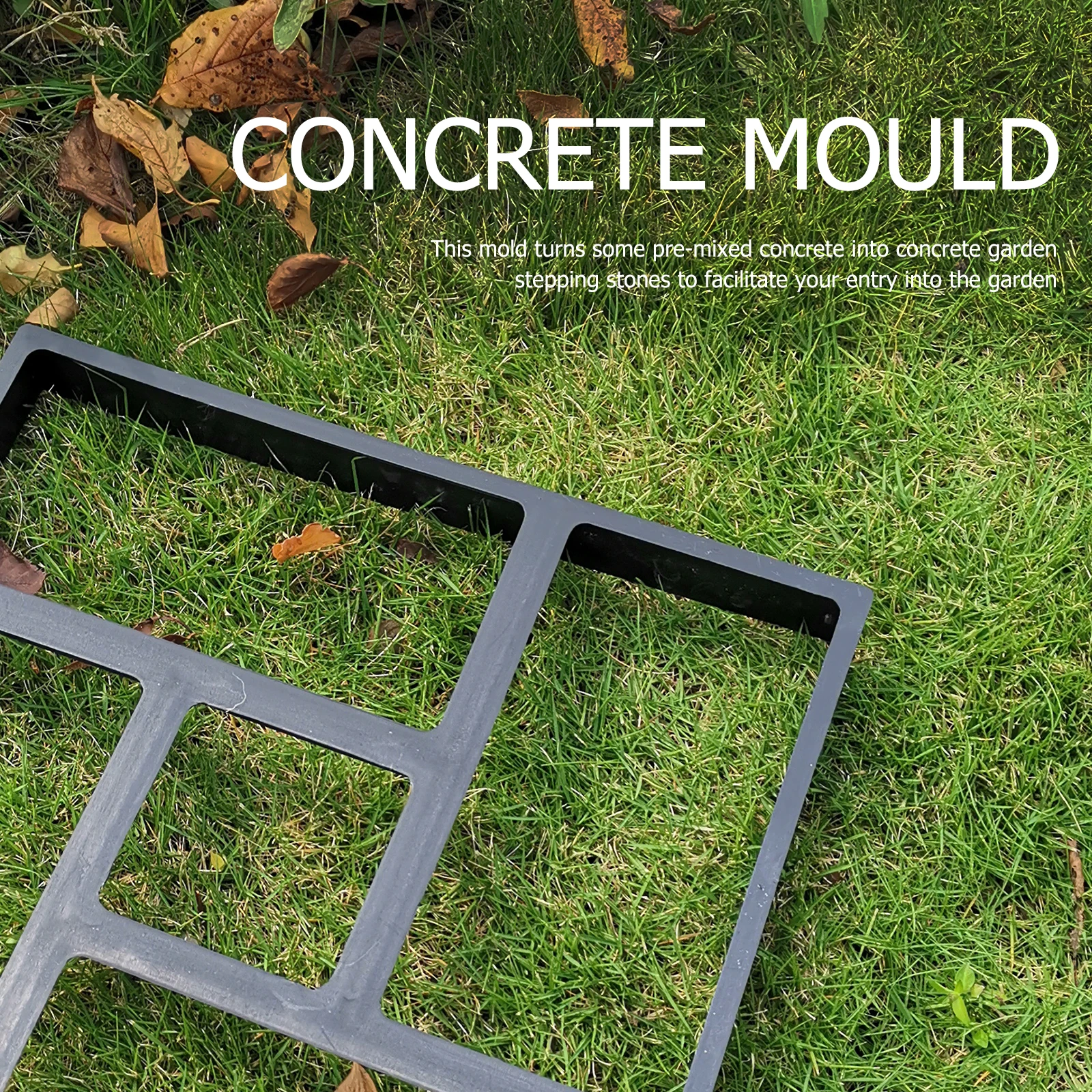

Stepping Stone Floor Tiles Mold Concrete Pathway Plastic Walkway Pavement Paving Moulds