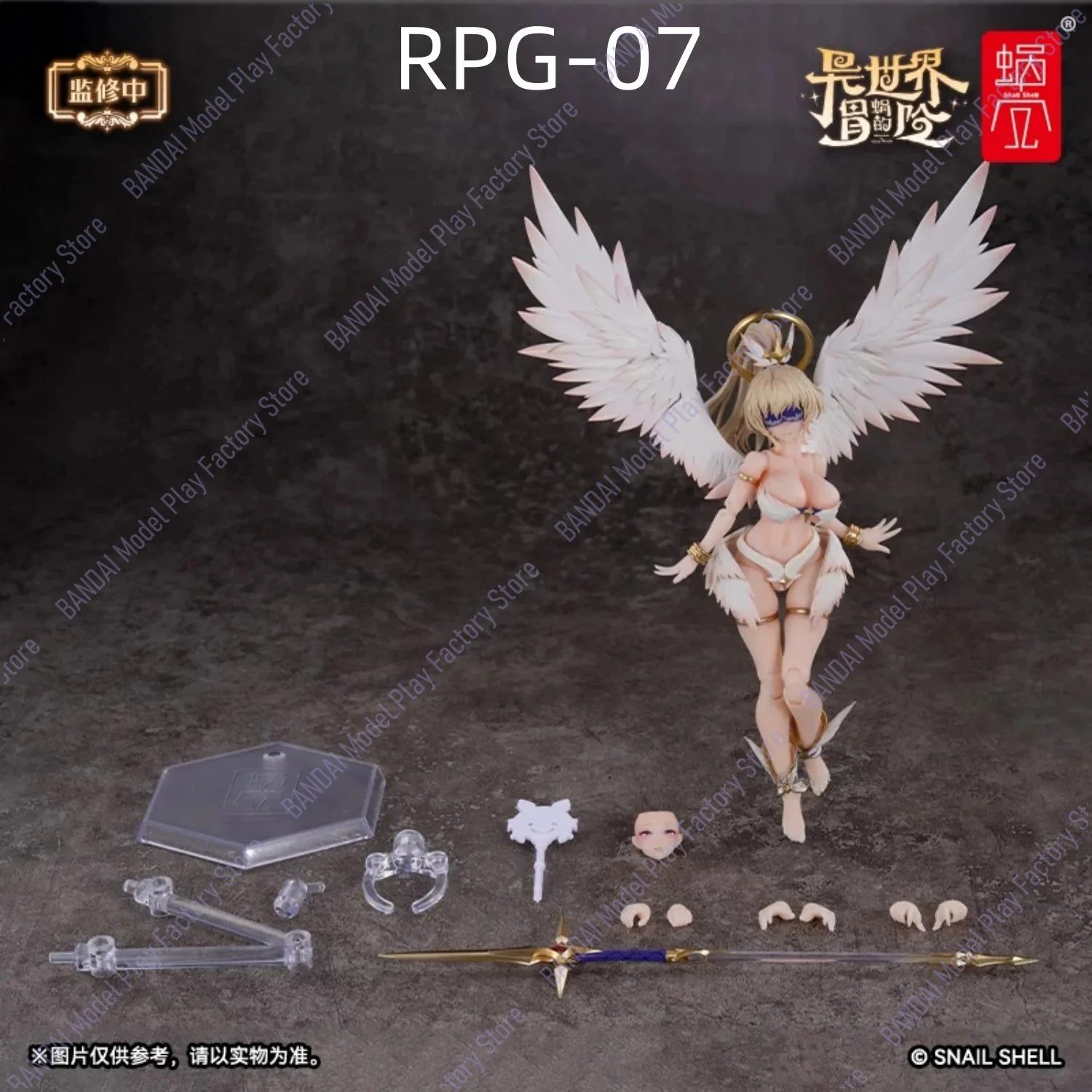 In Stock Now Original SNAIL SHELL 1/12 RPG-07 Angela Mobile Suit Girl Action Figure