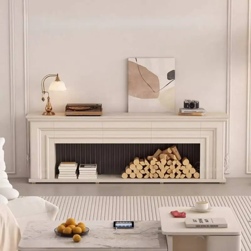 

Luxury Nordic Modern Tv Cabinet Stand Living Room Simple Fireplace Tv Cabinet Furniture Decoration Home