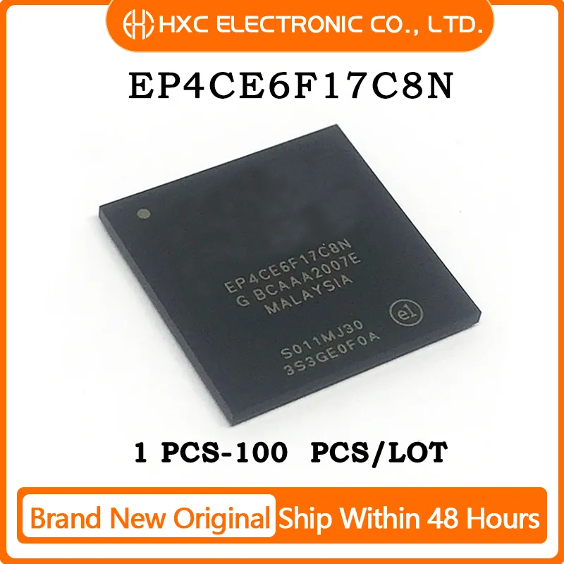 1PCS/5PCS/10PCS/50PCS EP4CE6F17C8N BGA256 Brand New Original IC Chip