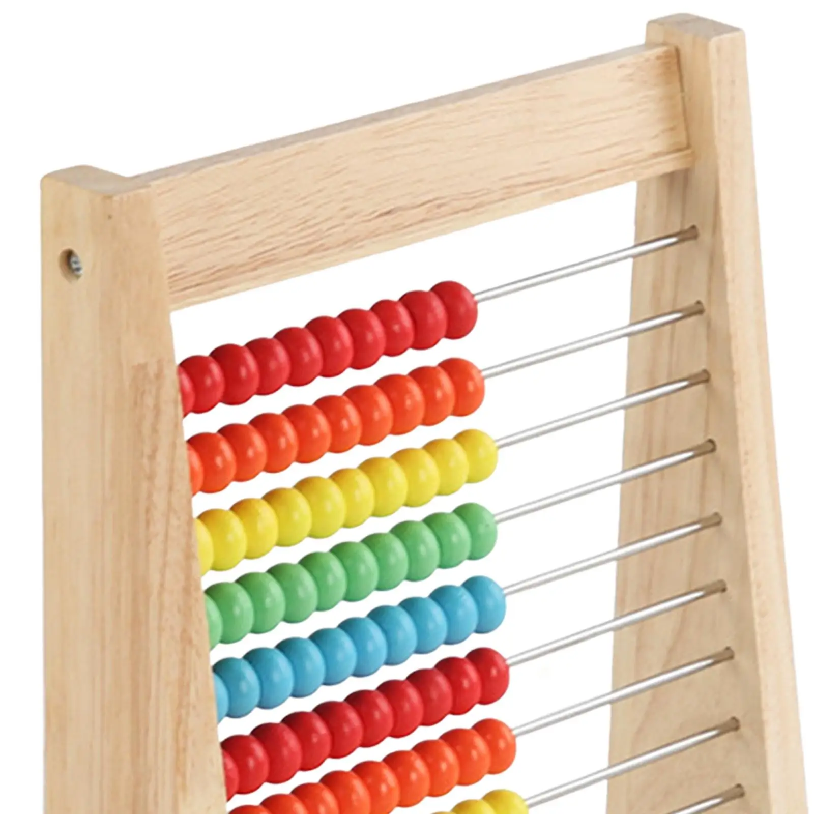 Learning Number Abacus Classic Wooden Math Game Toy for Elementary Preschool