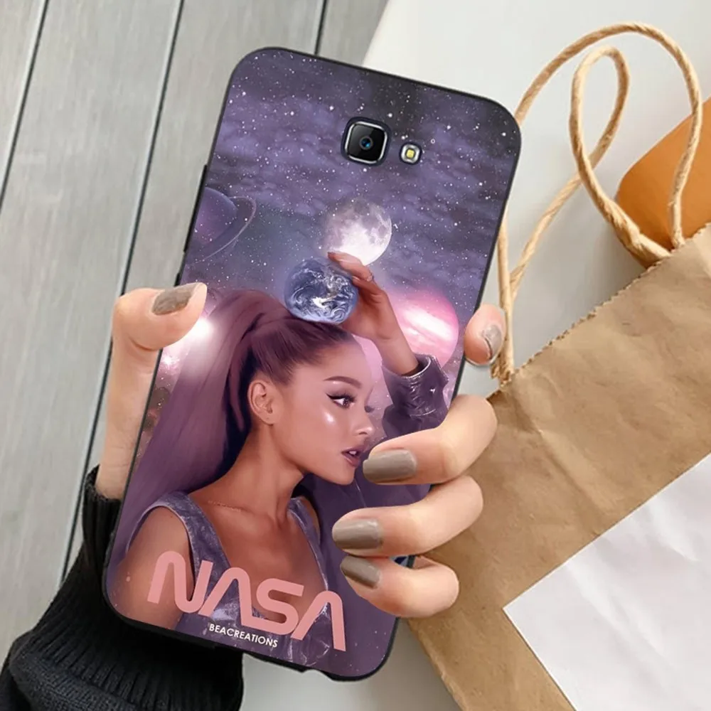 singer A-Ariana Grande Phone Case For Samsung J 7 plus 7core J7 neo J6 plus prime J6 J4 J5 Mobile Cover image 2
