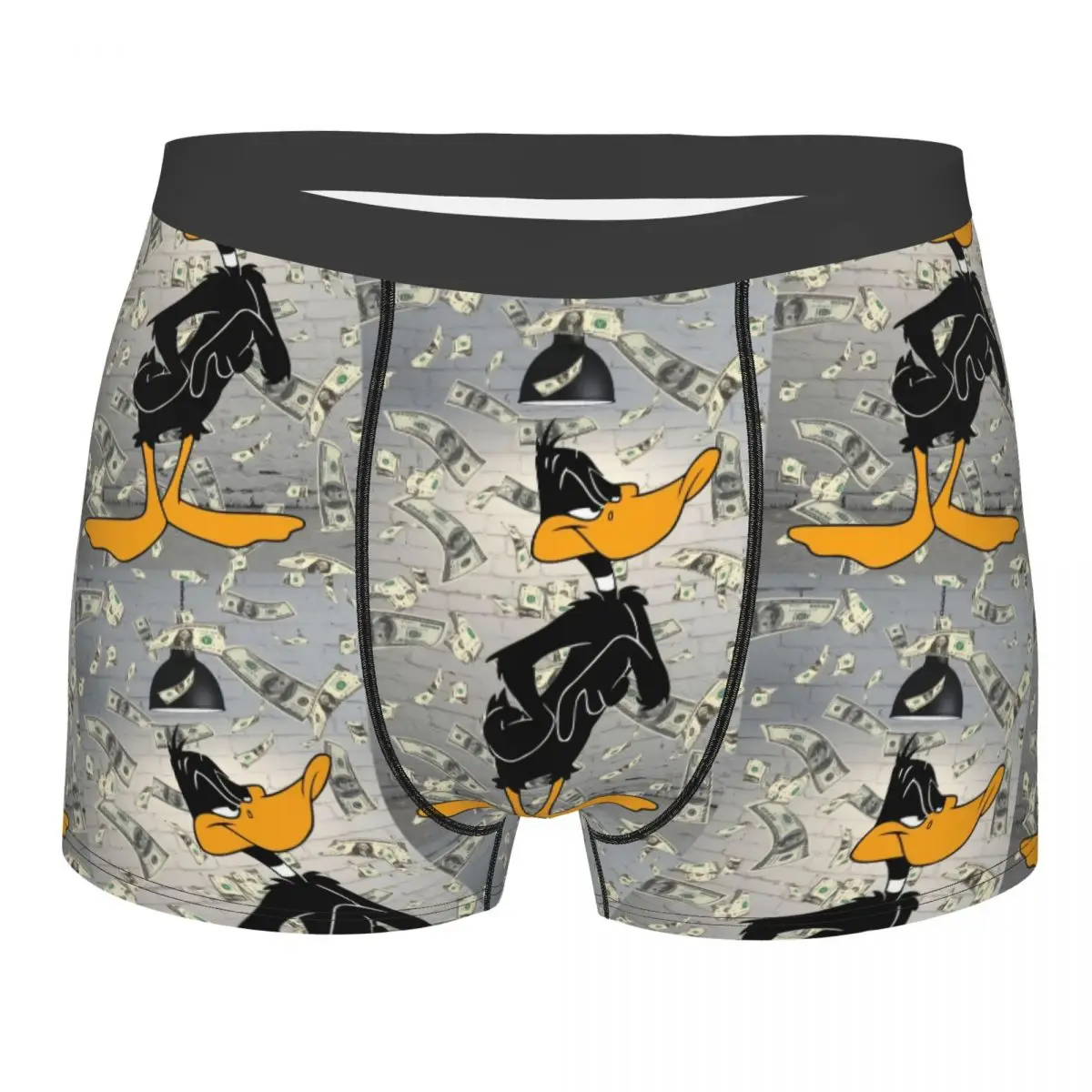 

Индивидуальное нижнее белье с мультяшным рисунком из мультфильма Disney Daffy Duck мужские шорты-боксеры