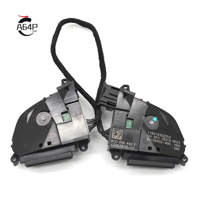 

A64P-6C0959442F For Passat Polo Sagitar Steering Wheel Multi Function Control Button Without ACC 6C0 959 442 F