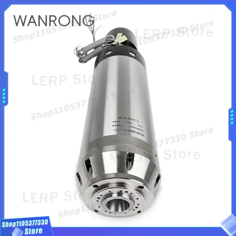 7.5KW 125mm BT30 ATC Spindle Motor 8000RPM Water Cooled High Precision CNC Milling Machine Automatic Tool Change Unit for