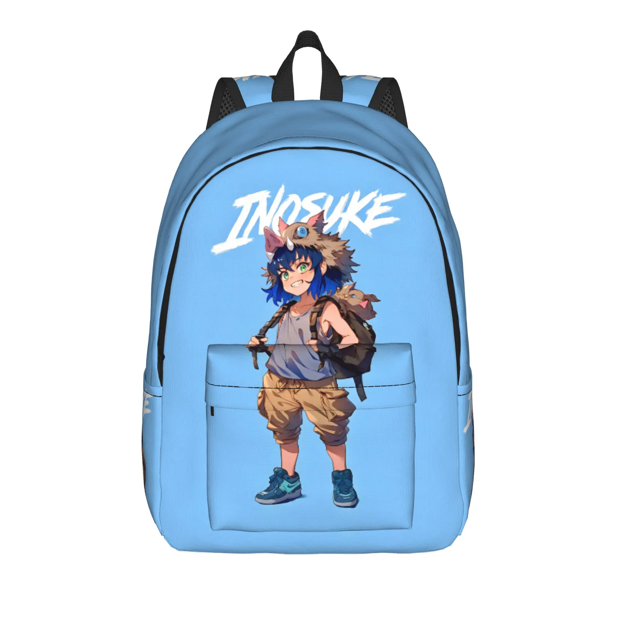 

Fashion Demon Slayer Backpack shounen manga Mochilas Dual-Use Campus Large Capacity Rucksack